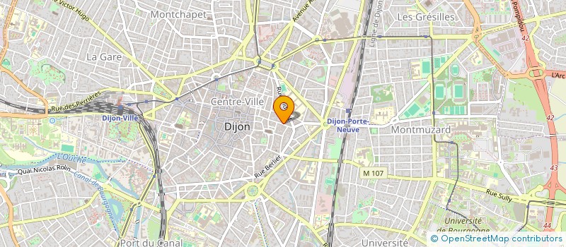localisation de l'entreprise LE SUMMUM à DIJON