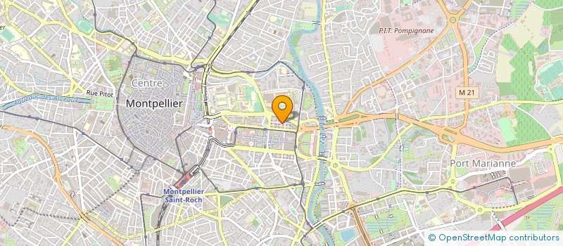 localisation de l'entreprise LE SUN à MONTPELLIER