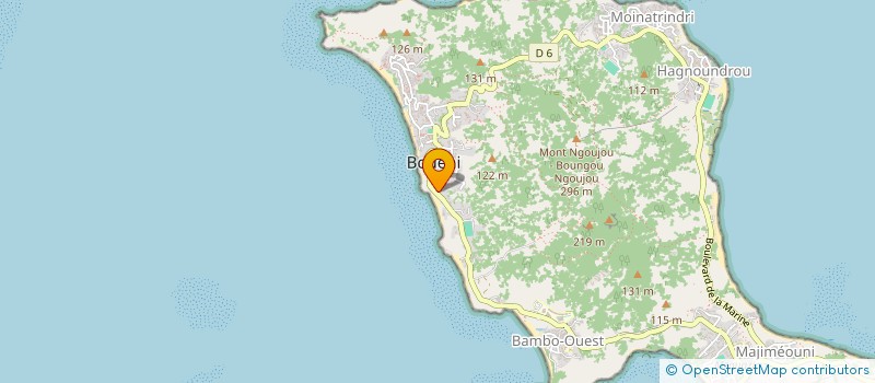 localisation de l'entreprise LE SUN GA GWELA à BOUENI