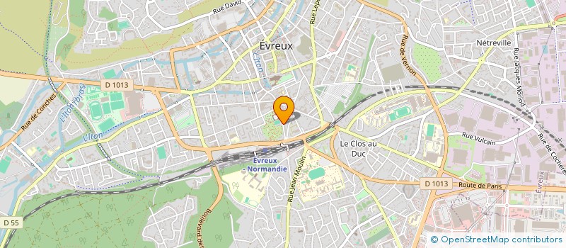 localisation de l'entreprise LE SUN RISE à EVREUX