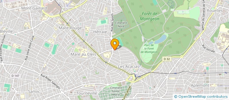 localisation de l'entreprise LE SUNLIGHT  LE HAVRE