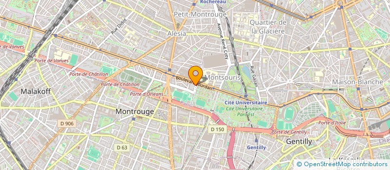 localisation de l'entreprise LE SUNSET  PARIS