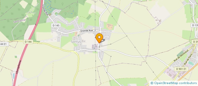 localisation de l'entreprise LE SUNSET  SORRUS