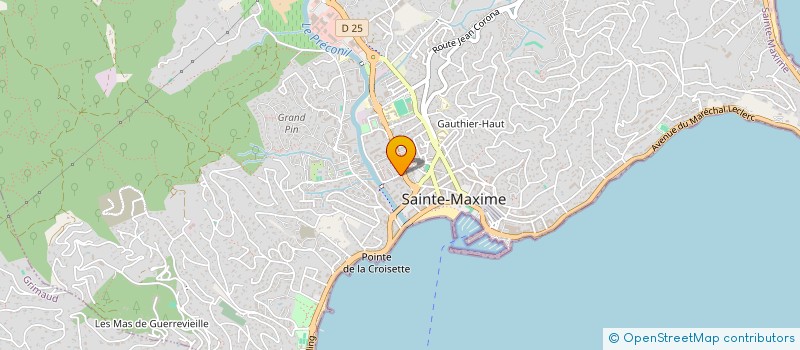 localisation de l'entreprise LE SUPION à SAINTE-MAXIME