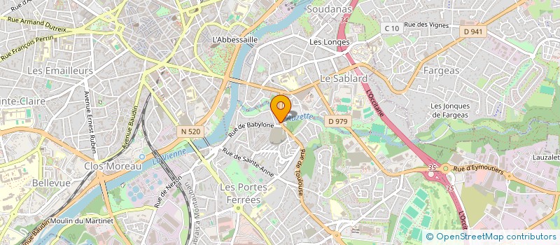 localisation de l'entreprise LE SUPREME à LIMOGES