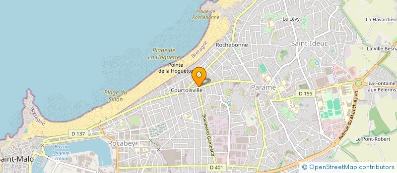 localisation de l'entreprise LE SURCOUF à SAINT-MALO