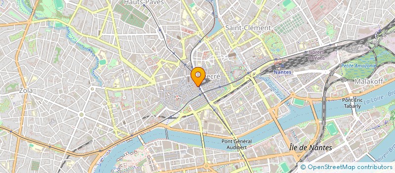 localisation de l'entreprise LE SURFIN à NANTES