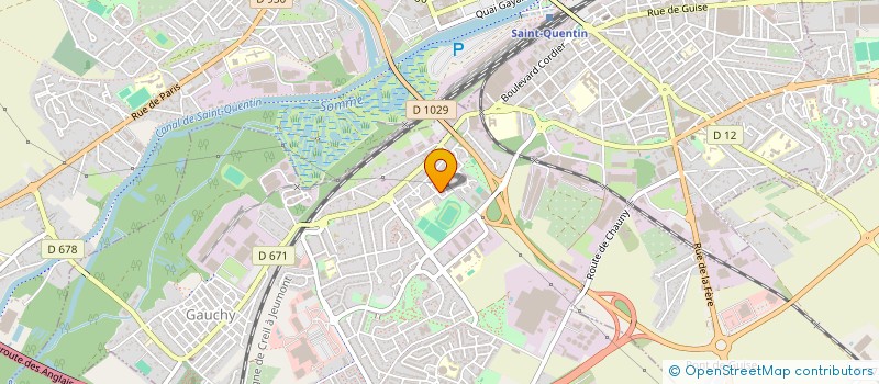 localisation de l'entreprise LE SURSAUT à GAUCHY