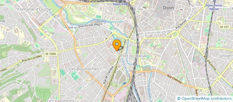 localisation de l'entreprise LE SUZON à DIJON