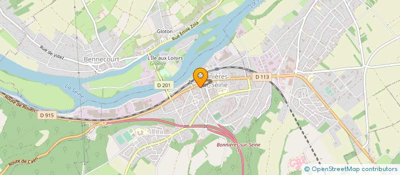 localisation de l'entreprise LE SWALLOW  NOTRE-DAME-DE-LA-MER