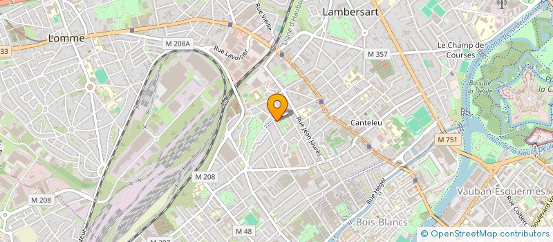 localisation de l'entreprise LE SWC à LILLE
