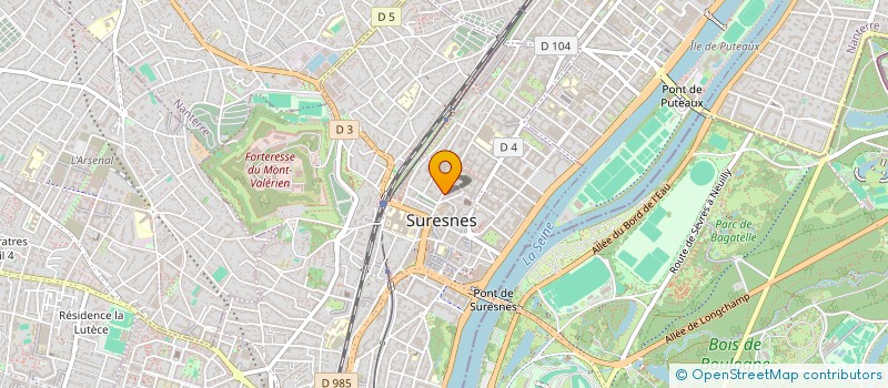 localisation de l'entreprise LE SYMA à SURESNES