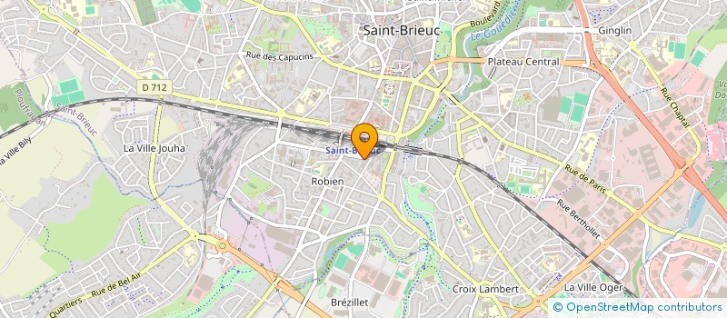 localisation de l'entreprise LE SYMPATIC à SAINT-BRIEUC
