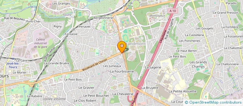 localisation de l'entreprise LE SYNDIC TOURANGEAU  JOUE-LES-TOURS