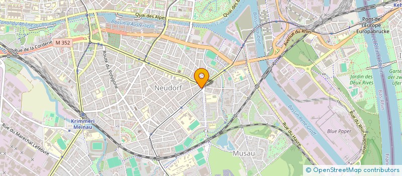 localisation de l'entreprise LE SYNDICAT DE COPROPRIETAIRES DENOMME LE JAURES à STRASBOURG