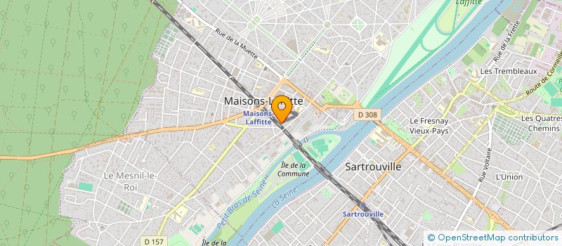 localisation de l'entreprise LE SYPHAX à SARTROUVILLE