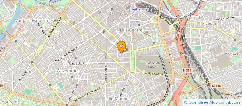 localisation de l'entreprise LE SYSTEME NERVEUX AUTONOME à LILLE