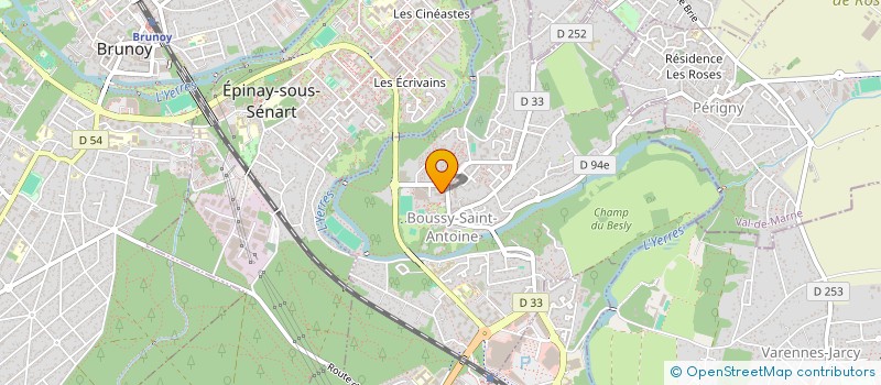 localisation de l'entreprise LE TABLIER GRILL à BOUSSY-SAINT-ANTOINE