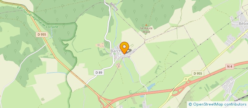 localisation de l'entreprise LE TABOURET  BARCHAIN