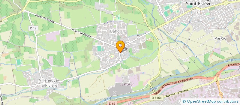 localisation de l'entreprise LE TACO'S'TORY  BAHO