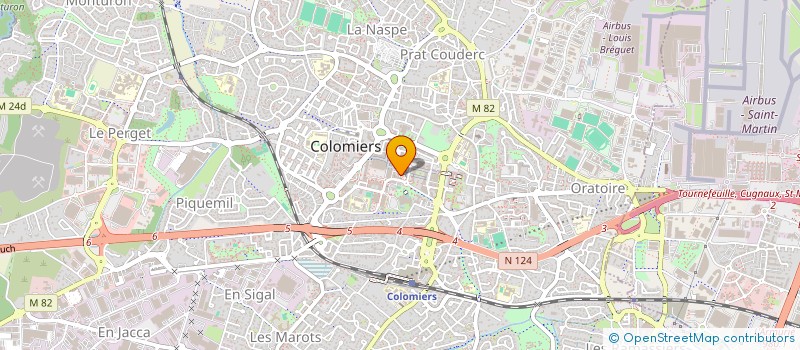 localisation de l'entreprise LE TACOS DE COLOMIERS à COLOMIERS