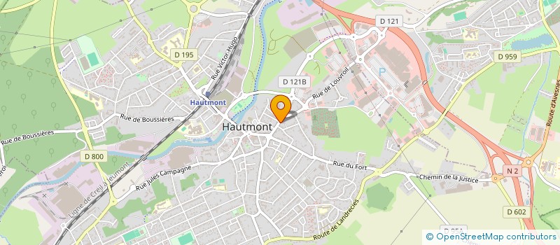 localisation de l'entreprise LE TACOS DE LA FRITERIA  HAUTMONT