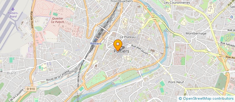 localisation de l'entreprise LE TACOS DE POITIERS à POITIERS