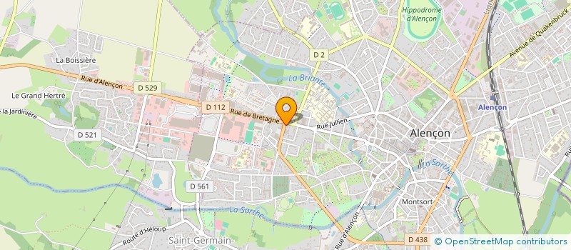 localisation de l'entreprise LE TAFILALET à ALENCON