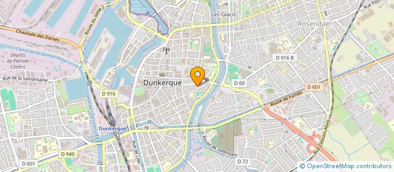 localisation de l'entreprise LE TAI PAN à DUNKERQUE