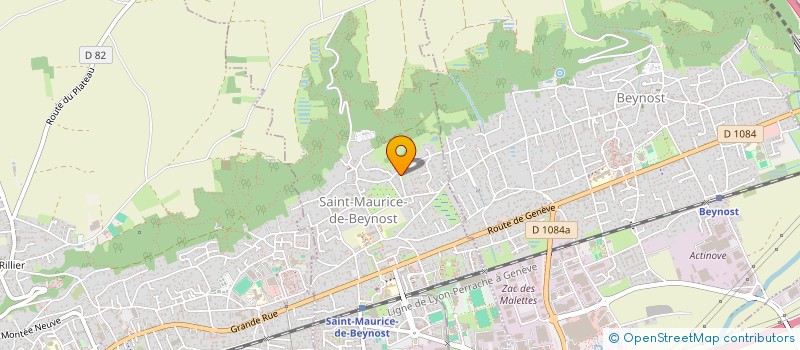 localisation de l'entreprise LE TAI VAN IMMOBILIER  SAINT-MAURICE-DE-BEYNOST