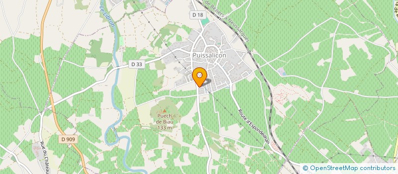 localisation de l'entreprise LE TAILLANT à PUISSALICON