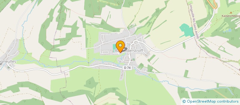 localisation de l'entreprise LE TAILLEFER  BAMBIDERSTROFF