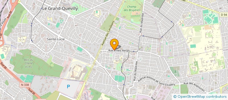 localisation de l'entreprise LE TAJINE  SAINT-ETIENNE-DU-ROUVRAY