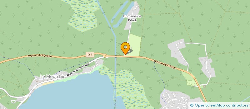 localisation de l'entreprise LE TALARIS à LACANAU