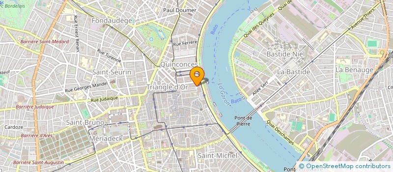 localisation de l'entreprise LE TALLIEN  BORDEAUX