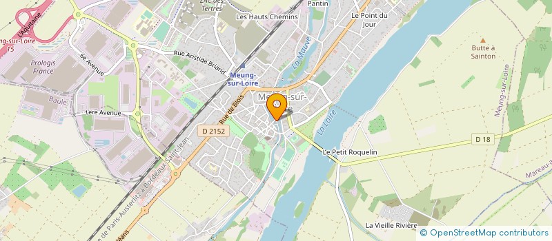localisation de l'entreprise LE TALMELIER à MEUNG-SUR-LOIRE