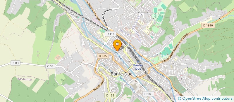 localisation de l'entreprise LE TALMELIER à BAR-LE-DUC