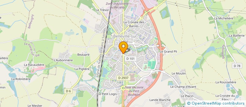 localisation de l'entreprise LE TALMONDAIS à BELLEVIGNY