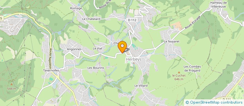 localisation de l'entreprise LE TAMAYA  HERBEYS