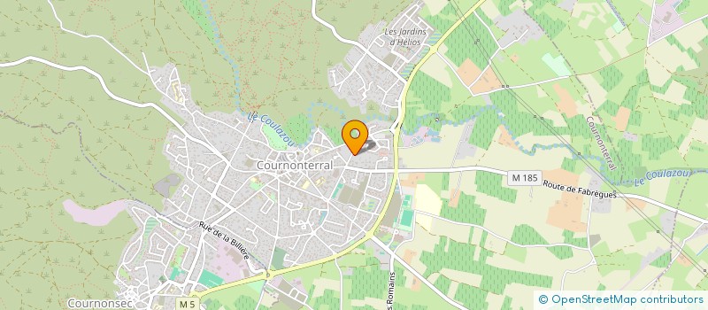 localisation de l'entreprise LE TAMBOURIN COURNONTERRALAIS à COURNONTERRAL