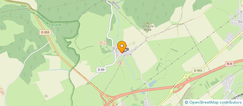 localisation de l'entreprise LE TAMBOURINE MEME  BARCHAIN