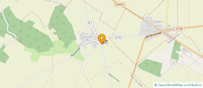 localisation de l'entreprise LE TANDEM  VEXIN-SUR-EPTE