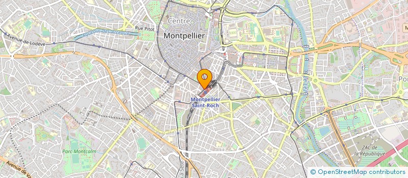 localisation de l'entreprise LE TANGER à MONTPELLIER