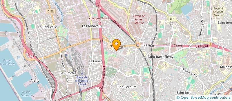 localisation de l'entreprise LE TANIT à MARSEILLE