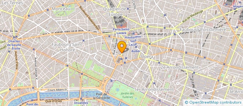 localisation de l'entreprise LE TANNEUR ET CIE  PARIS