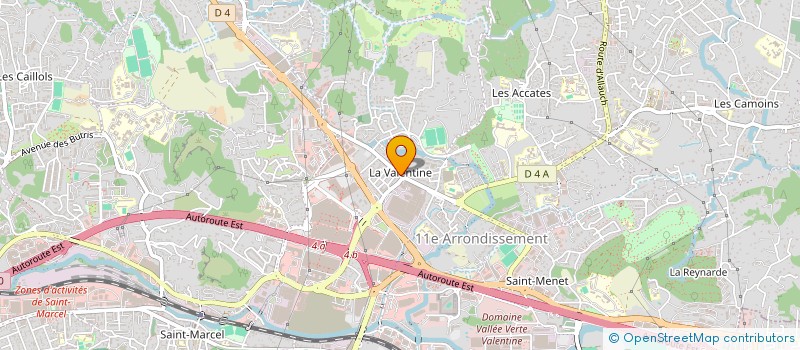 localisation de l'entreprise LE TAOUME IMMOBILIER à MARSEILLE 11E ARRONDISSEMENT