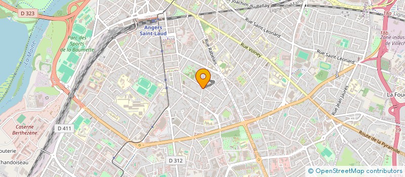localisation de l'entreprise LE TAOUNE à ANGERS