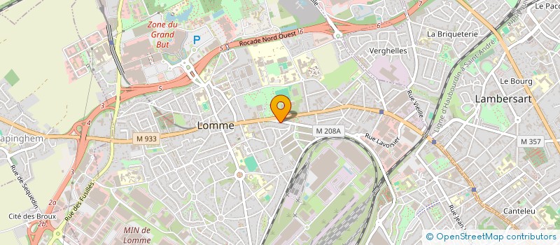 localisation de l'entreprise LE TARGUI  LILLE
