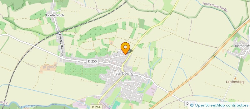 localisation de l'entreprise LE TARIQUET  SURBOURG