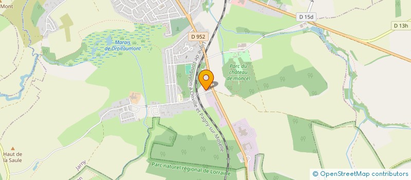 localisation de l'entreprise LE TARMAC  DONCOURT-LES-CONFLANS